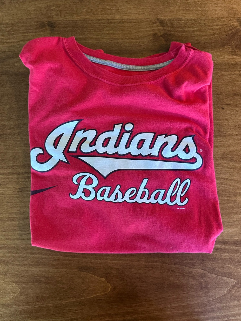 Nike Indians Baseball Short Sleeve Shirt